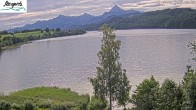 Archiv Foto Webcam Füssen: Blick auf den Weißensee vom Hotel Seespitz 07:00