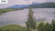 Archiv Foto Webcam Füssen: Blick auf den Weißensee vom Hotel Seespitz 11:00