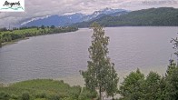 Archiv Foto Webcam Füssen: Blick auf den Weißensee vom Hotel Seespitz 13:00