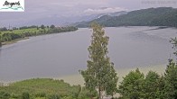 Archiv Foto Webcam Füssen: Blick auf den Weißensee vom Hotel Seespitz 17:00