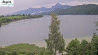 Archiv Foto Webcam Füssen: Blick auf den Weißensee vom Hotel Seespitz 09:00