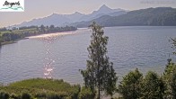 Archiv Foto Webcam Füssen: Blick auf den Weißensee vom Hotel Seespitz 07:00