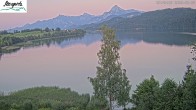 Archiv Foto Webcam Füssen: Blick auf den Weißensee vom Hotel Seespitz 19:00