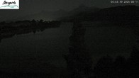 Archiv Foto Webcam Füssen: Blick auf den Weißensee vom Hotel Seespitz 03:00
