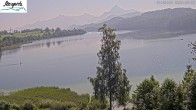 Archiv Foto Webcam Füssen: Blick auf den Weißensee vom Hotel Seespitz 09:00