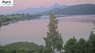 Archiv Foto Webcam Füssen: Blick auf den Weißensee vom Hotel Seespitz 19:00
