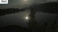 Archiv Foto Webcam Füssen: Blick auf den Weißensee vom Hotel Seespitz 21:00