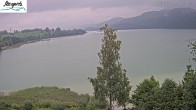 Archiv Foto Webcam Füssen: Blick auf den Weißensee vom Hotel Seespitz 11:00
