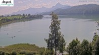 Archiv Foto Webcam Füssen: Blick auf den Weißensee vom Hotel Seespitz 09:00