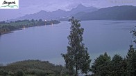 Archiv Foto Webcam Füssen: Blick auf den Weißensee vom Hotel Seespitz 05:00