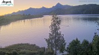 Archiv Foto Webcam Füssen: Blick auf den Weißensee vom Hotel Seespitz 05:00