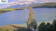 Archiv Foto Webcam Füssen: Blick auf den Weißensee vom Hotel Seespitz 15:00