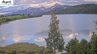 Archiv Foto Webcam Füssen: Blick auf den Weißensee vom Hotel Seespitz 17:00