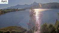 Archiv Foto Webcam Füssen: Blick auf den Weißensee vom Hotel Seespitz 08:00