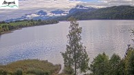 Archiv Foto Webcam Füssen: Blick auf den Weißensee vom Hotel Seespitz 09:00