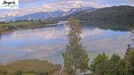 Archiv Foto Webcam Füssen: Blick auf den Weißensee vom Hotel Seespitz 15:00
