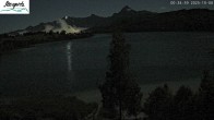 Archiv Foto Webcam Füssen: Blick auf den Weißensee vom Hotel Seespitz 23:00