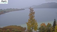 Archiv Foto Webcam Füssen: Blick auf den Weißensee vom Hotel Seespitz 13:00