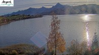 Archiv Foto Webcam Füssen: Blick auf den Weißensee vom Hotel Seespitz 07:00
