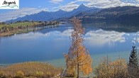 Archiv Foto Webcam Füssen: Blick auf den Weißensee vom Hotel Seespitz 09:00
