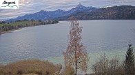 Archiv Foto Webcam Füssen: Blick auf den Weißensee vom Hotel Seespitz 07:00