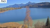 Archived image Webcam Weissensee near Füssen 11:00