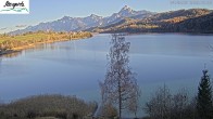 Archived image Webcam Weissensee near Füssen 13:00