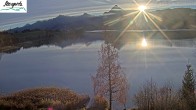 Archiv Foto Webcam Füssen: Blick auf den Weißensee vom Hotel Seespitz 06:00