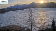 Archiv Foto Webcam Füssen: Blick auf den Weißensee vom Hotel Seespitz 06:00