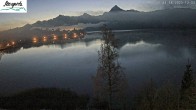 Archiv Foto Webcam Füssen: Blick auf den Weißensee vom Hotel Seespitz 05:00