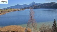 Archiv Foto Webcam Füssen: Blick auf den Weißensee vom Hotel Seespitz 10:00