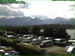 Archiv Foto Webcam Campingplatz am Hopfensee 13:00