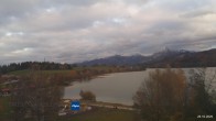 Archived image Webcam Boutique Hotel at Weissensee 15:00