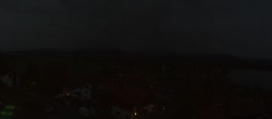 Archived image Webcam Hopfensee - View to Neuschwanstein Castle 19:00