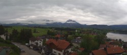 Archived image Webcam Hopfensee - View to Neuschwanstein Castle 05:00