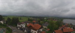 Archived image Webcam Hopfensee - View to Neuschwanstein Castle 13:00