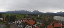 Archived image Webcam Hopfensee - View to Neuschwanstein Castle 11:00