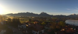 Archived image Webcam Hopfensee - View to Neuschwanstein Castle 06:00