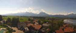 Archiv Foto Webcam Hopfensee - Blick Richtung Schloss Neuschwanstein 09:00