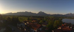 Archiv Foto Webcam Hopfensee - Blick Richtung Schloss Neuschwanstein 06:00