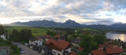 Archiv Foto Webcam Hopfensee - Blick Richtung Schloss Neuschwanstein 05:00