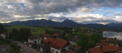 Archiv Foto Webcam Hopfensee - Blick Richtung Schloss Neuschwanstein 06:00