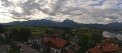 Archiv Foto Webcam Hopfensee - Blick Richtung Schloss Neuschwanstein 07:00