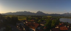 Archiv Foto Webcam Hopfensee - Blick Richtung Schloss Neuschwanstein 06:00