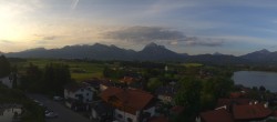 Archiv Foto Webcam Hopfensee - Blick Richtung Schloss Neuschwanstein 05:00