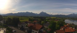 Archiv Foto Webcam Hopfensee - Blick Richtung Schloss Neuschwanstein 07:00
