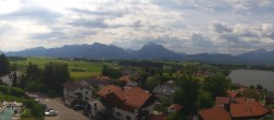 Archiv Foto Webcam Hopfensee - Blick Richtung Schloss Neuschwanstein 09:00