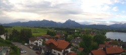 Archived image Webcam Hopfensee - View to Neuschwanstein Castle 06:00