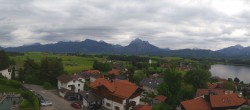 Archived image Webcam Hopfensee - View to Neuschwanstein Castle 09:00