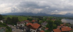 Archiv Foto Webcam Hopfensee - Blick Richtung Schloss Neuschwanstein 09:00